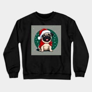 Xmas Pug Crewneck Sweatshirt